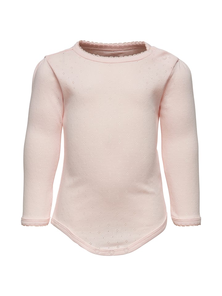 Druckknopf Strampler Ella Ls Lebensstil Mädchen in MAUVE CHALK