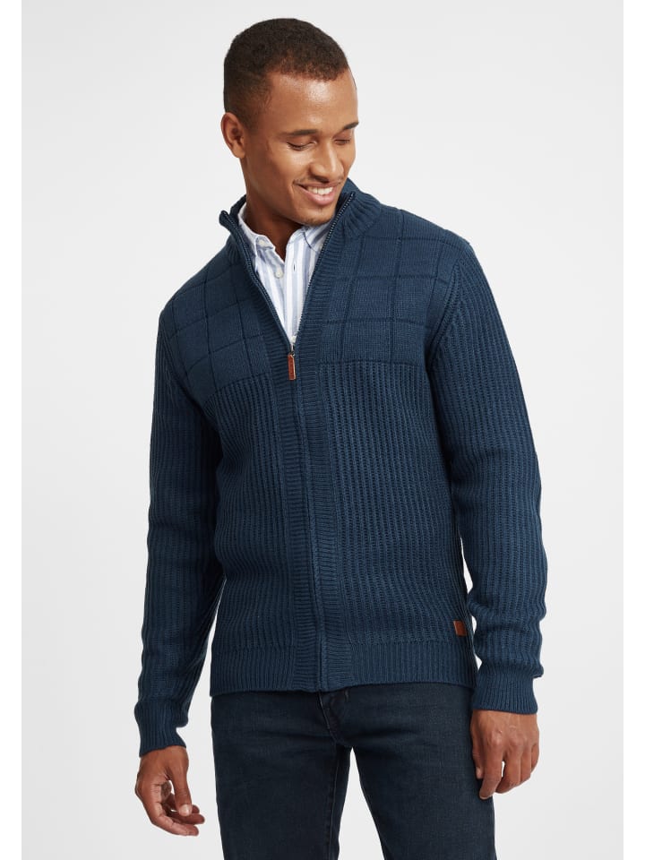 Strickjacke BHOteros in Mittelblau