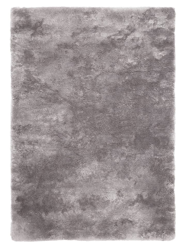 Wohnzimmer Teppich – Hochflorteppich Dolphin 500 in silber - rechteckig