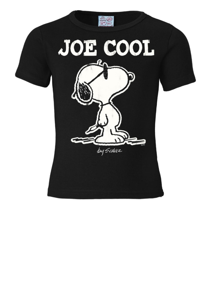 Logoshirt T-Shirt Snoopy - Peanuts - Joe Cool in schwarz günstig kaufen |  limango