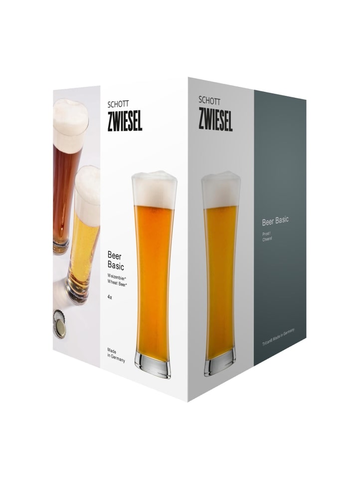 ZWIESEL GLAS Weizenbierglas BEER BASIC 0,5l transparent