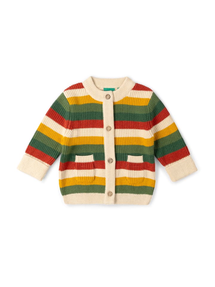 Regenbogen-Strickjacke in Multi