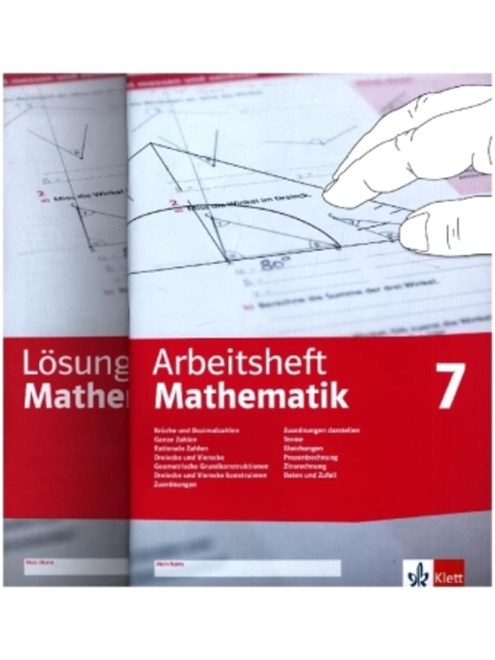 Buch - Arbeitsheft Mathematik 7. Brüche, Dezimalzahlen, Terme, Gleichungen