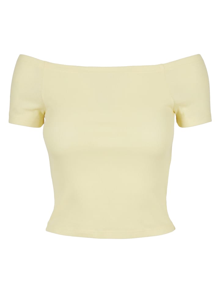T-Shirt in softyellow