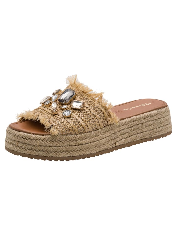 Pantolette in beige