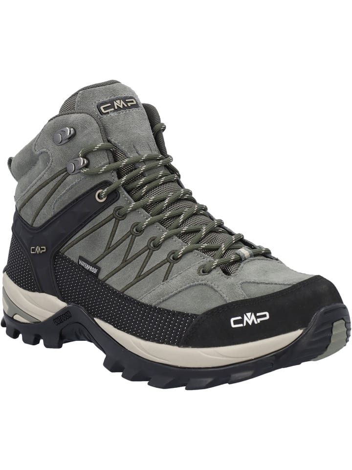 Wanderschuhe Rigel Mid WP in grau/grün