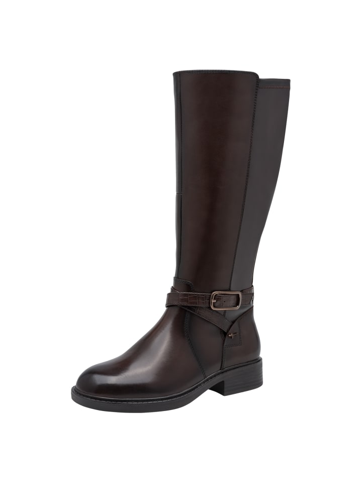 WIDE FIT Stiefel in MOCCA