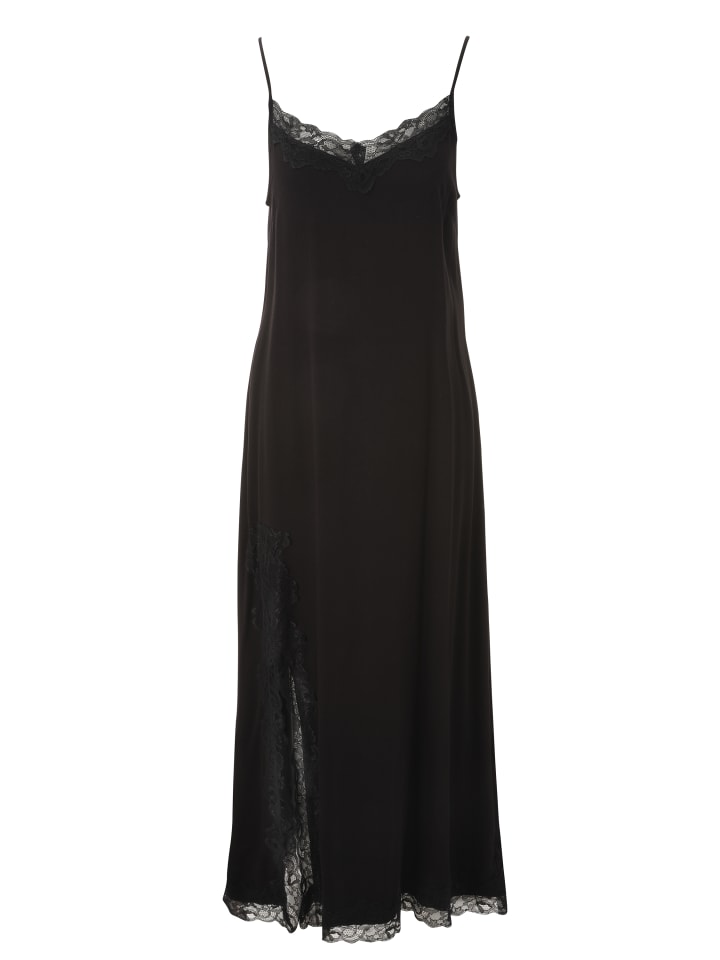 Maxikleid in schwarz