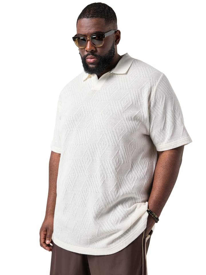 Poloshirt in offwhite