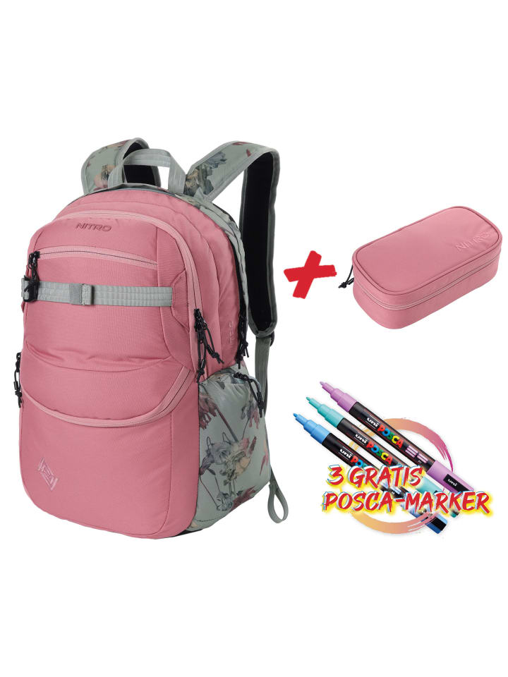 Rucksack SET FUTURE HERO in WOODROSE