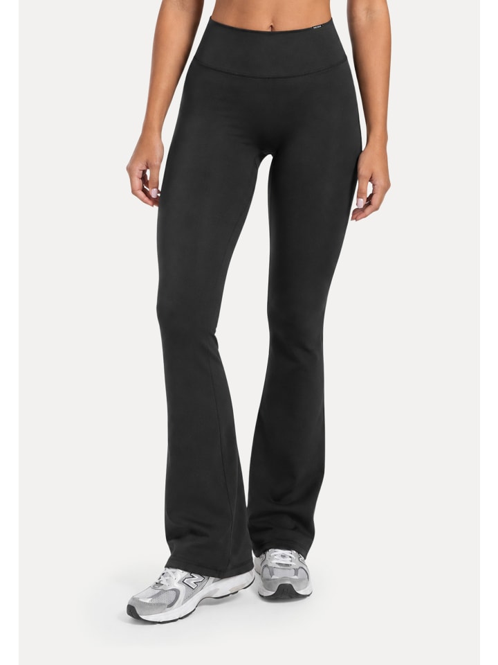 Schlaghose Leggings Loreen in Schwarz