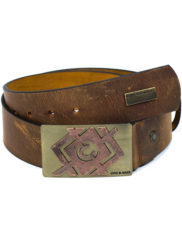 Herren Gürtel in Taba