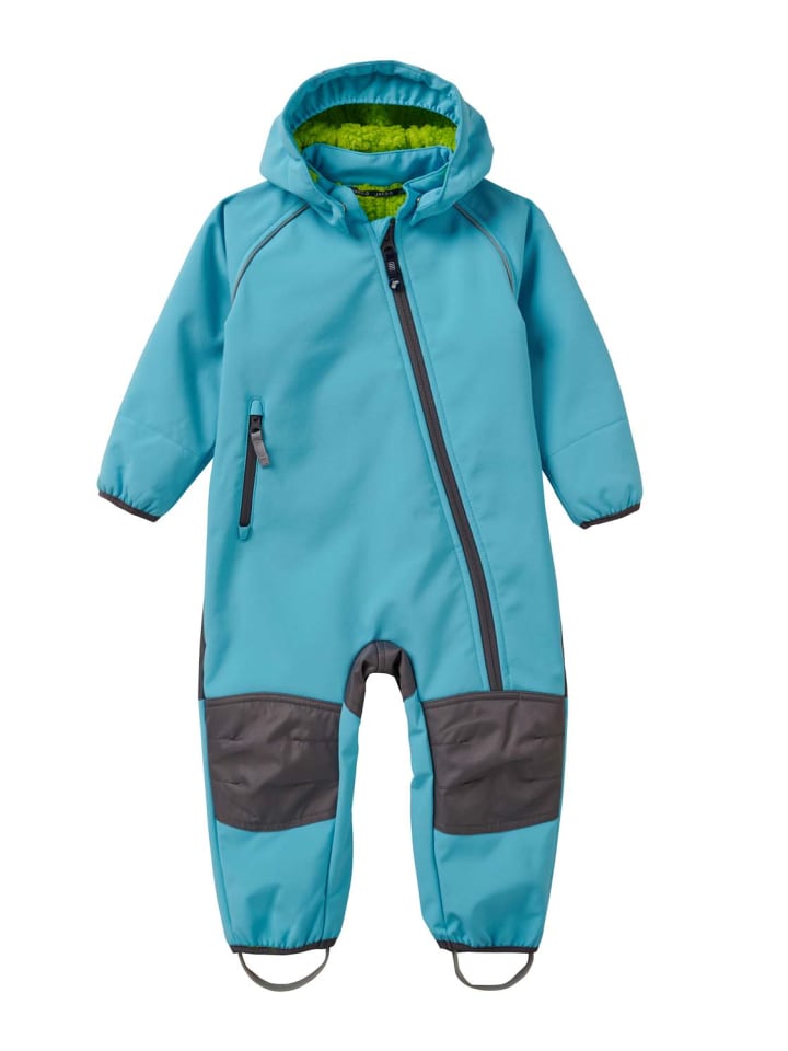 Softshell Overall in grün