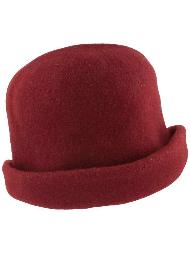 Stoffhut in rot