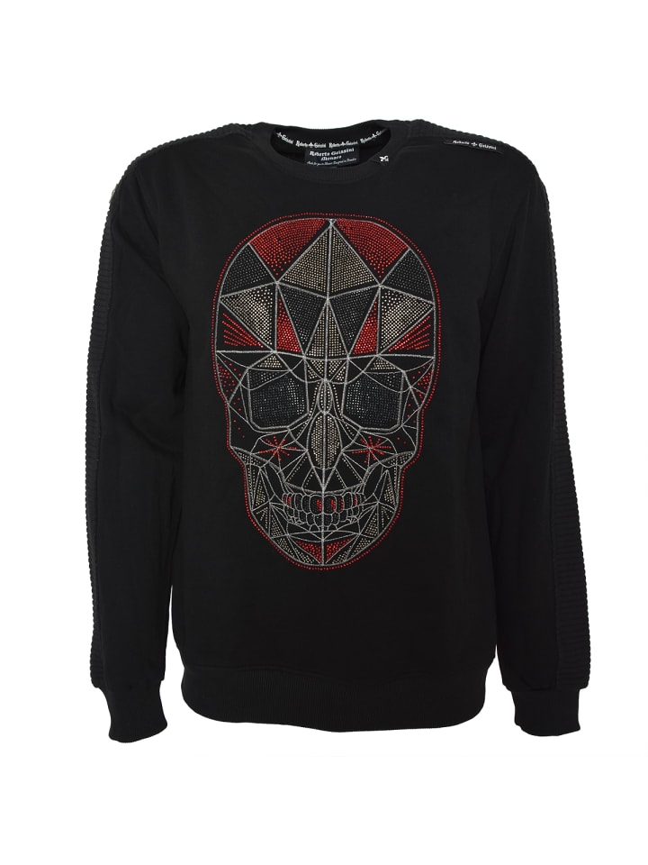 Techno Skull Sweatshirt Schwarz