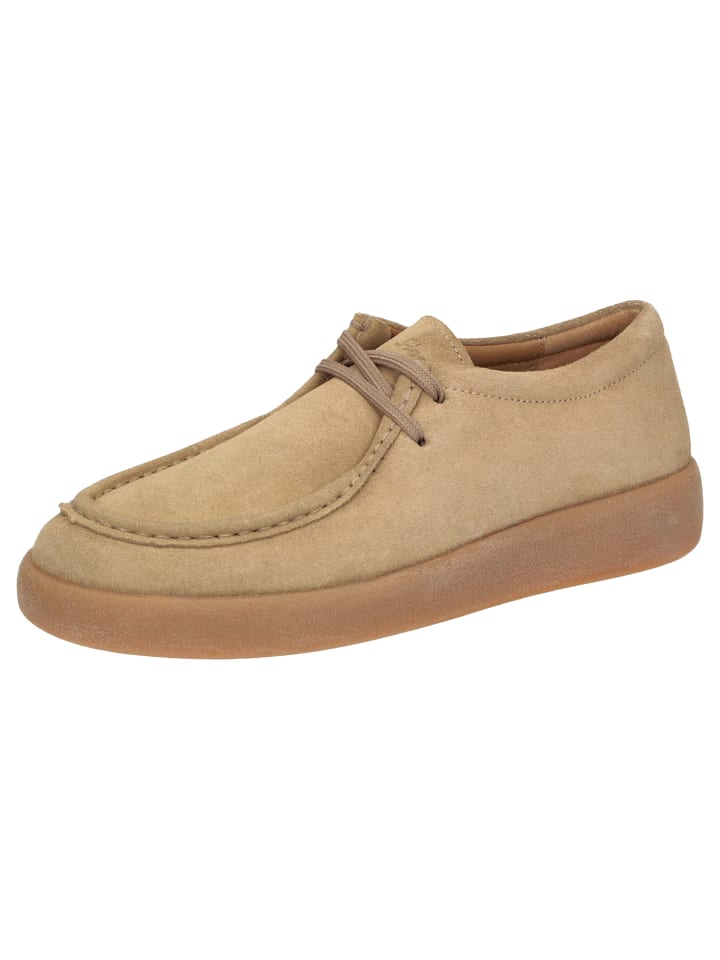 Schnürschuh Grashopper-D-016 in beige