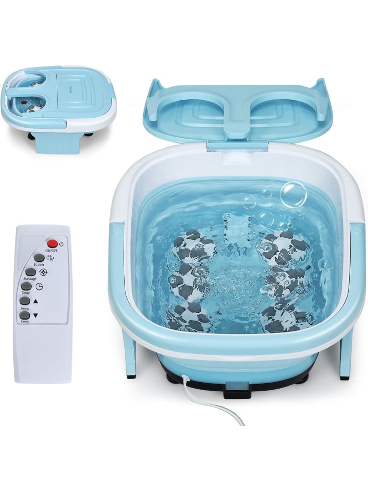 Fußbad Massagegerät in Blau