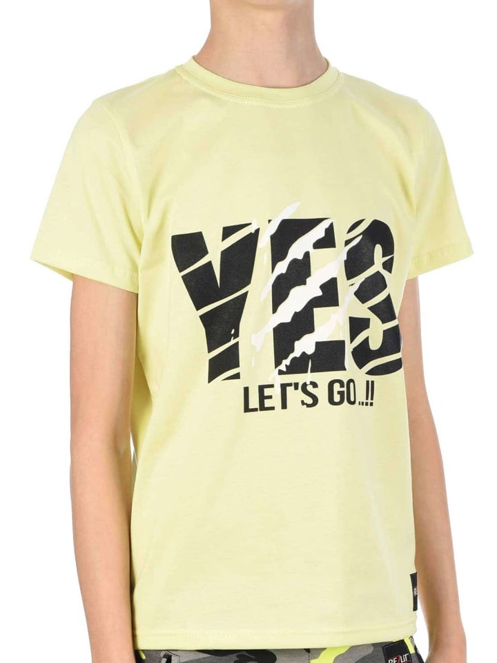 T-Shirt in Gelb