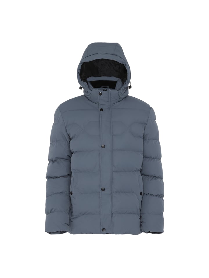 Herren Wattierte Steppjacke in JEANSBLAU