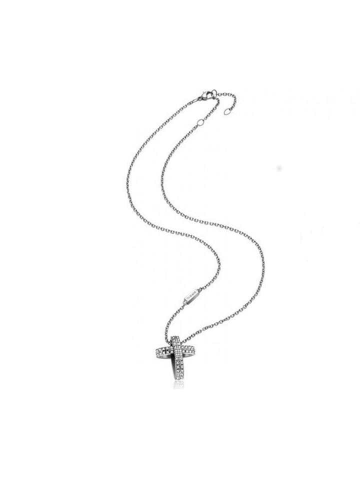 Halskette mit Anhänger in Silber – (L)46cm