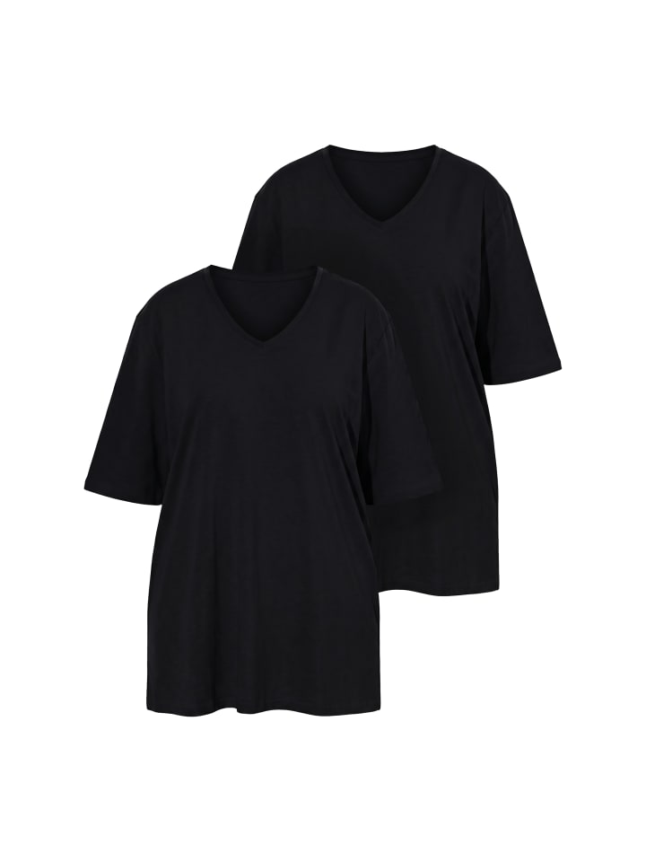 Shirt in schwarz