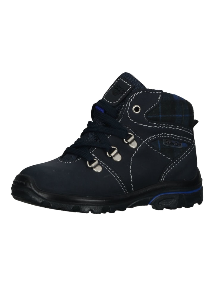 Stiefelette Blau