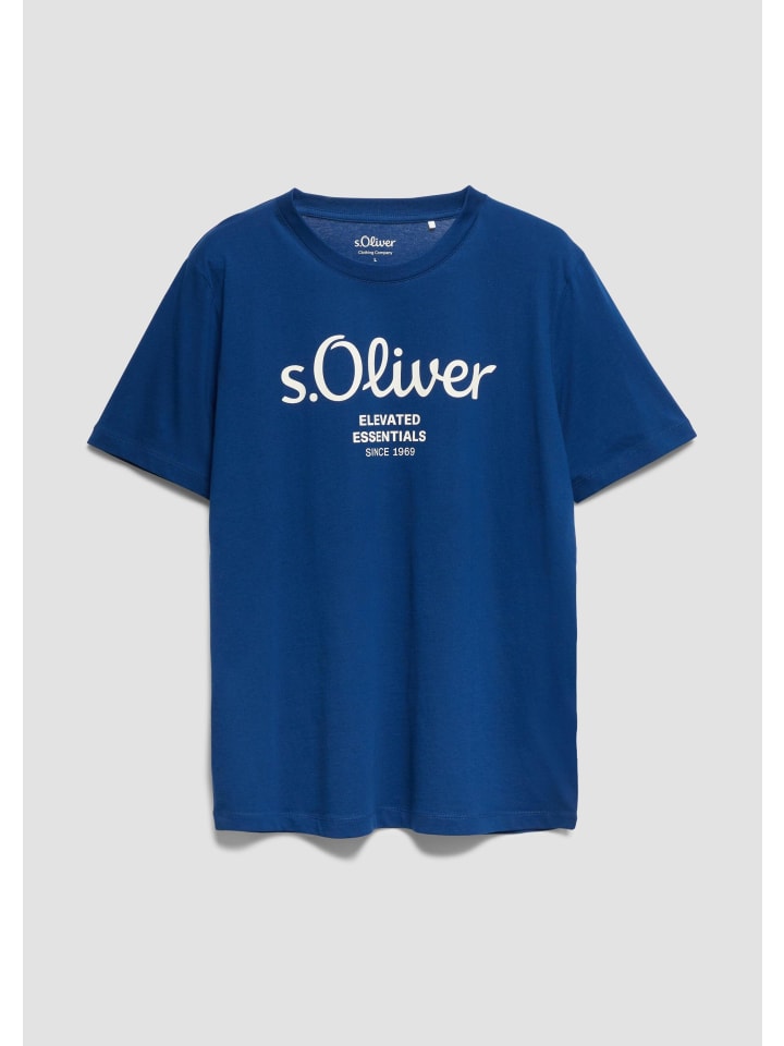 T-Shirt in 57D1_dunkelblau