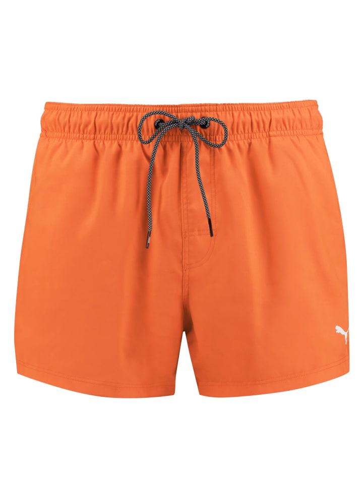 BadehosePUMA SWIM MEN SHORT LENGTH SWIM SHORTSinorange