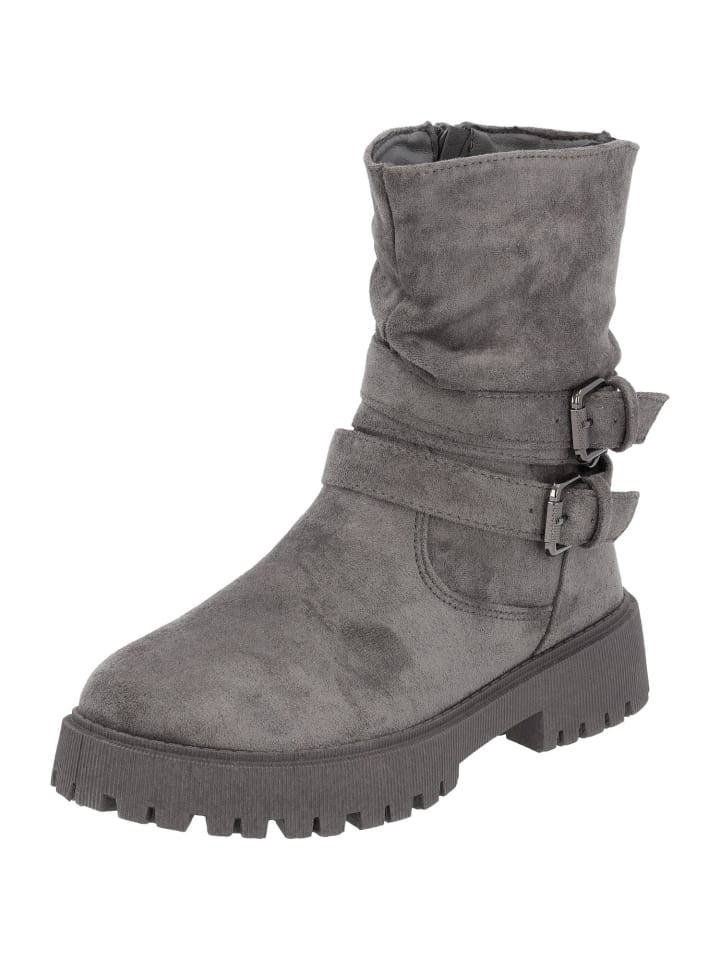 Boots Lampione in Grau