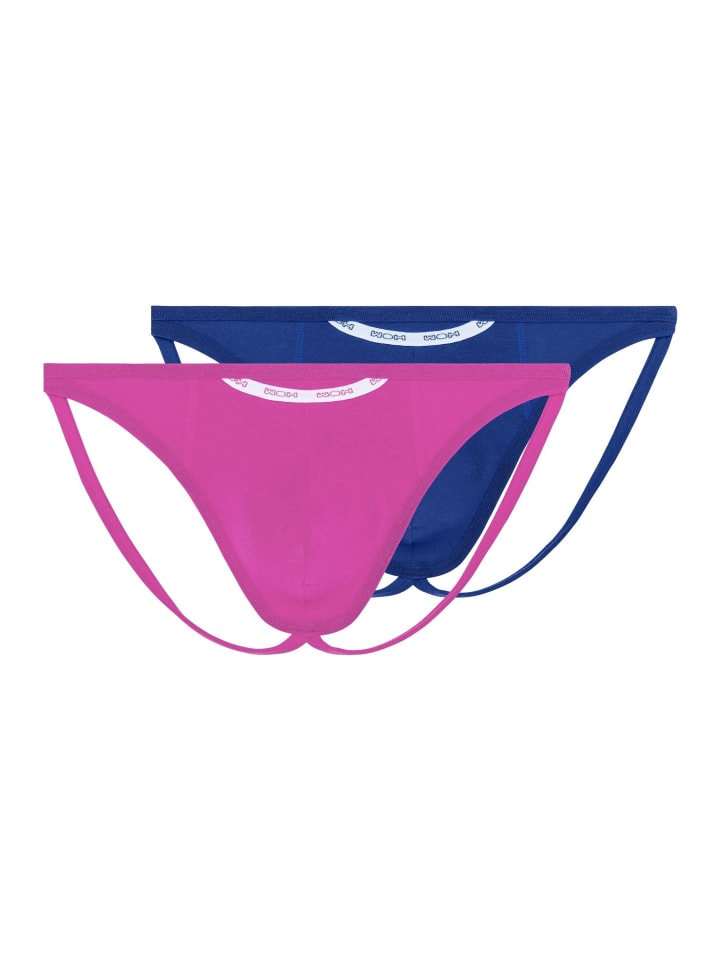 Jockstrap Sexy Fun in Blau / pink
