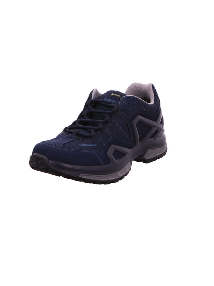 Schnürschuh in blau