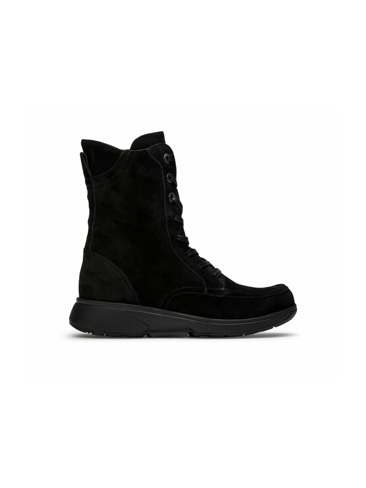 Komfort Stiefeletten in Schwarz