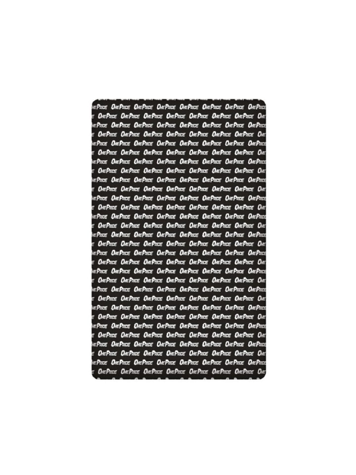 One Piece Spannbettlaken 90x200 cm – Baumwolle – Kinderbett Bezug in Schwarz
