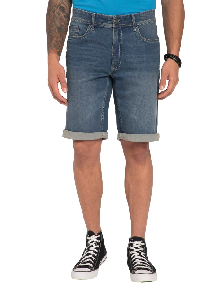 Bermuda in blue denim