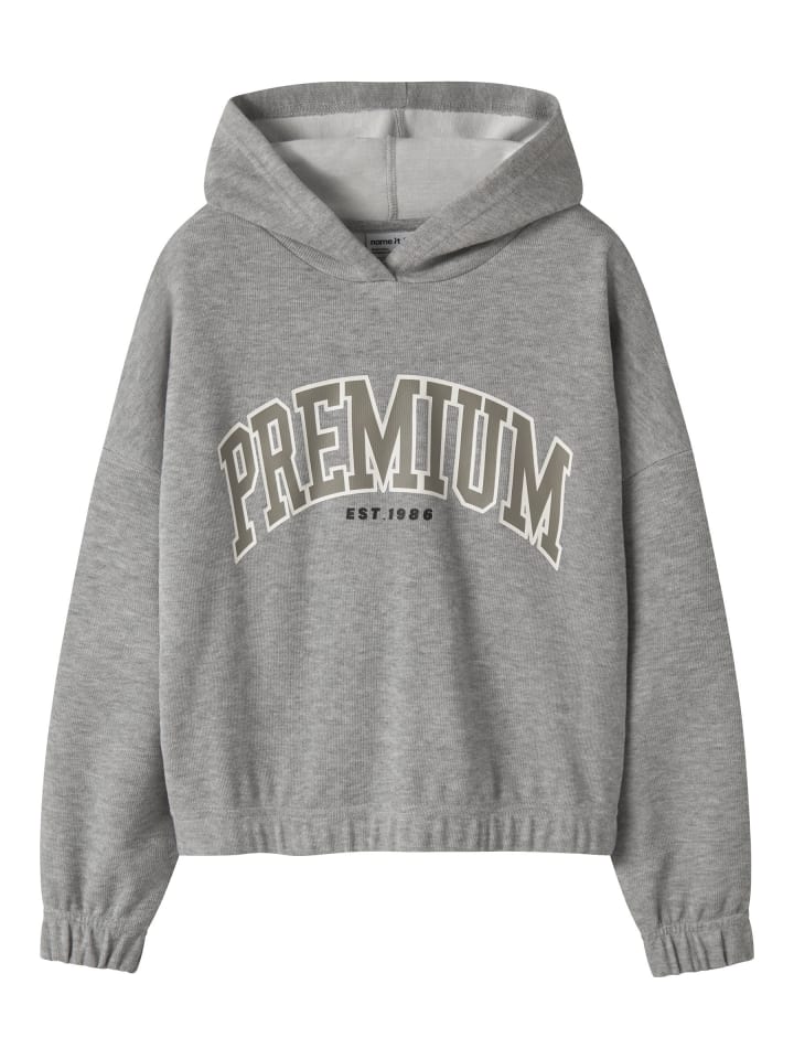 Sweatshirt in Grey Melange1