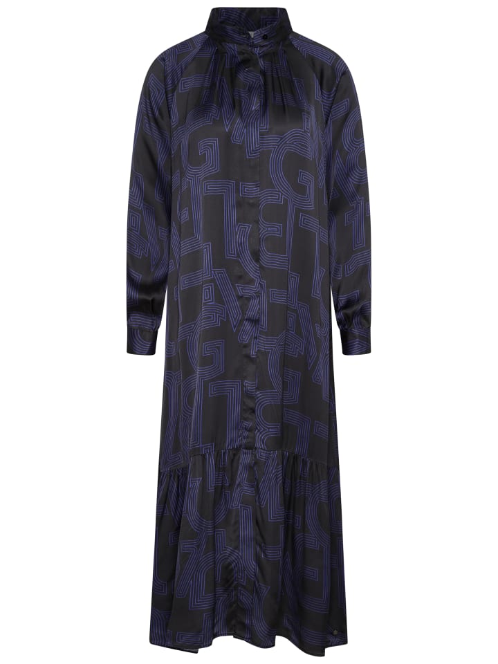 Blusenkleid in schwarz