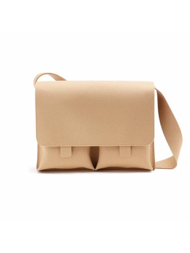Organizertasche/Wickeltasche Ylva in Karamell