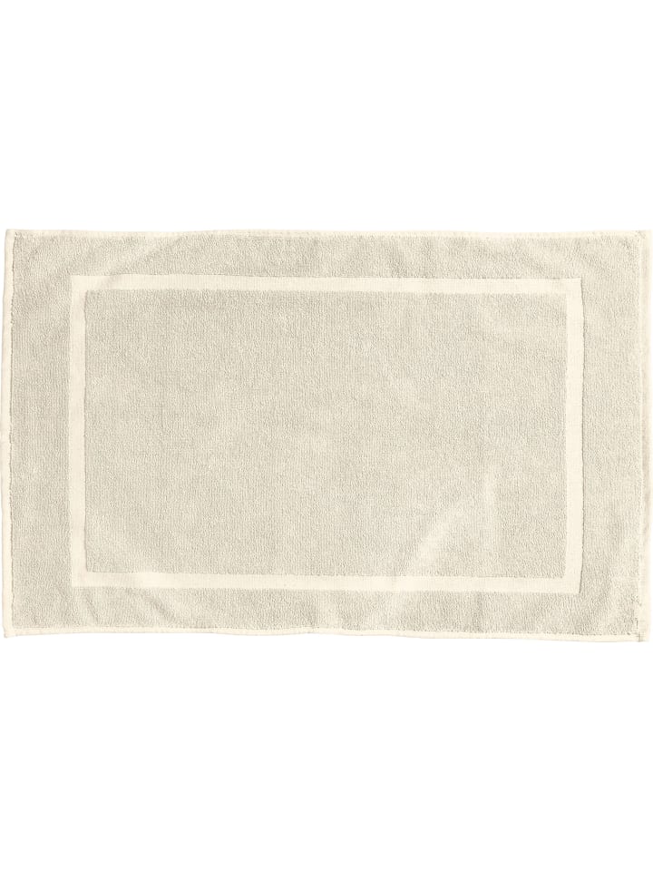 Frottier Duschvorlage Chicago in creme
