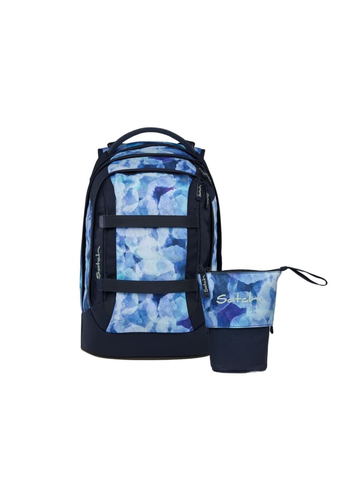 Schulrucksack-Set PACK "Blurry Sky" 2-teilig in Blau