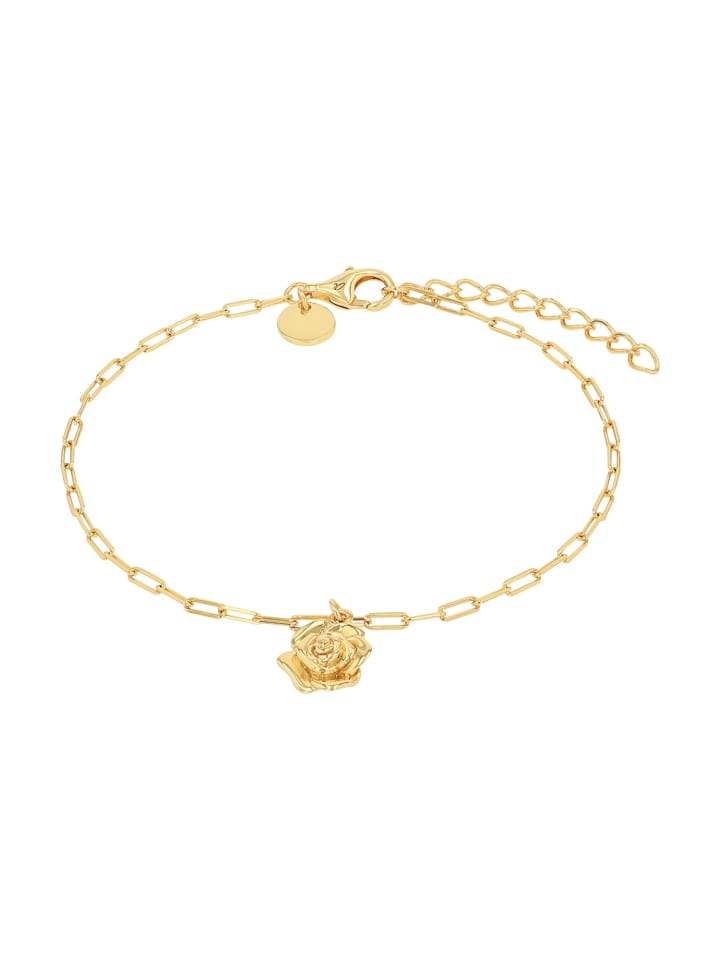 Armband Silber 925, gelbvergoldet in Gold
