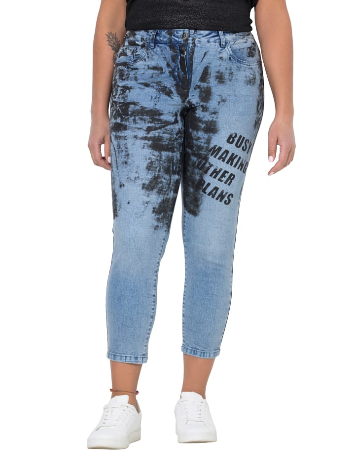 Jeans in light blue