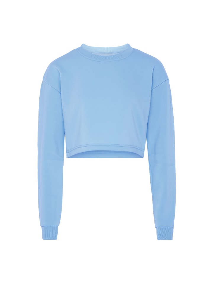 Damen Sweatshirt in Sanftes Blau