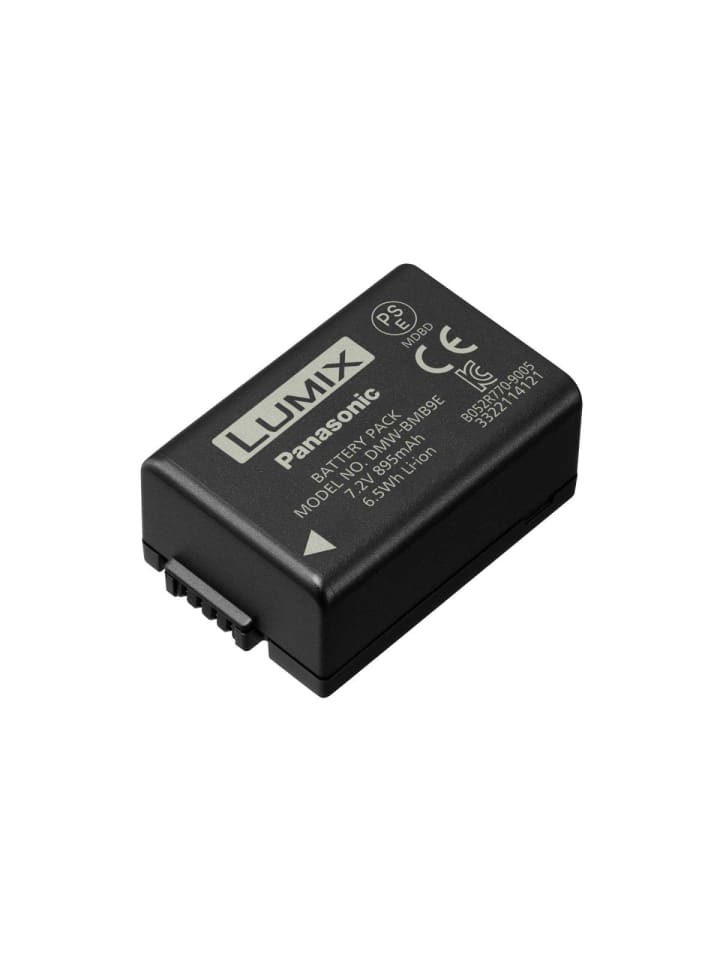 Batterie DMW-BMB9E in Schwarz