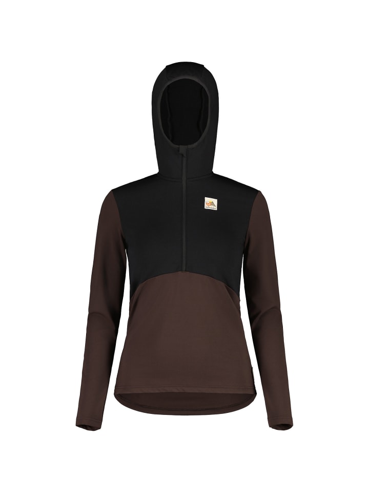 W SCHIOM. LANGARMSHIRT in Stein
