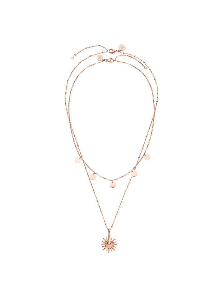 Halsketten-Set Kailua Rosegold