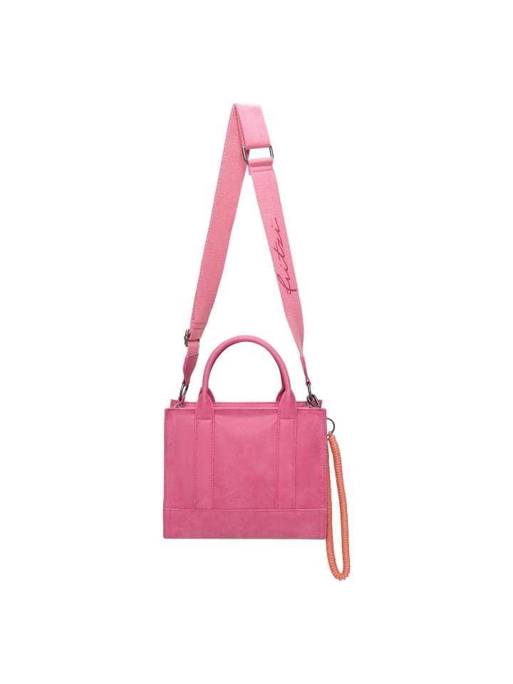SquareN Vintage Handtasche 20.5 cm pink