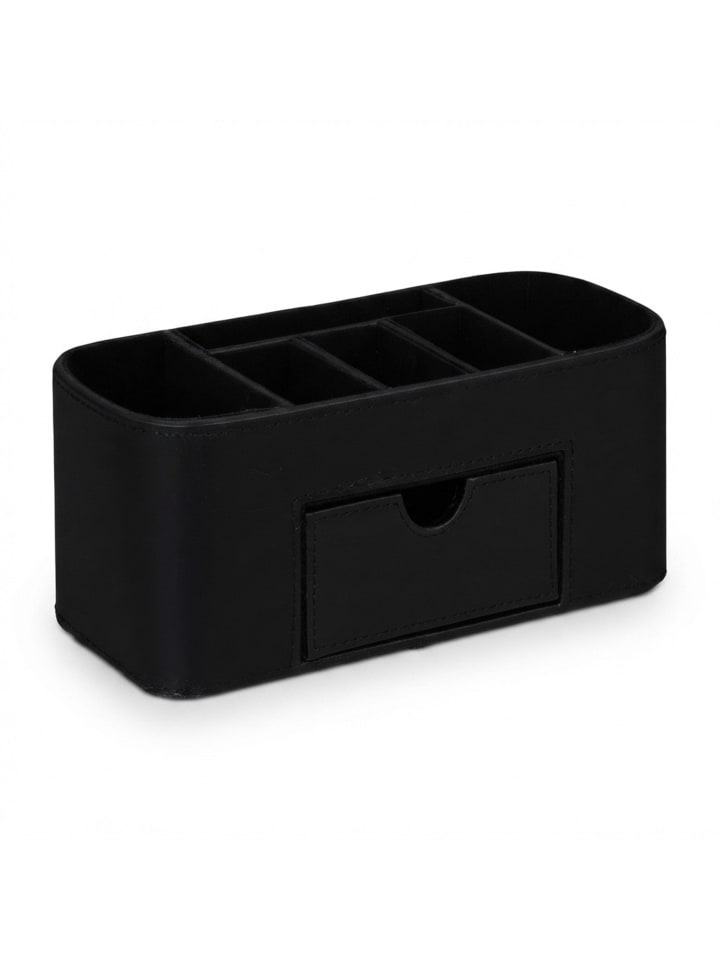 Stiftehalter in Schwarz - (B)26x (H)10,5 x (T)11,5 cm