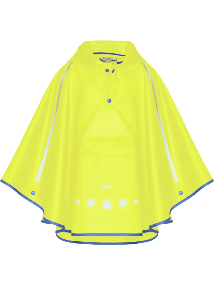 Regenponcho faltbar in NeonGelb