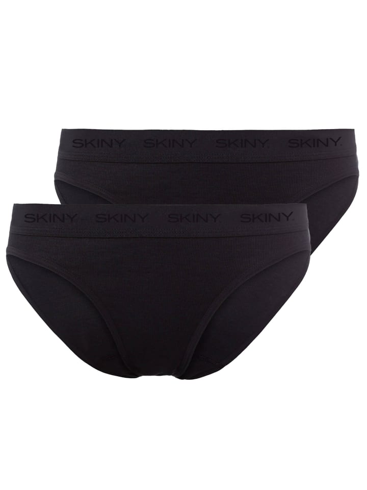 Slip 2er Pack in Schwarz
