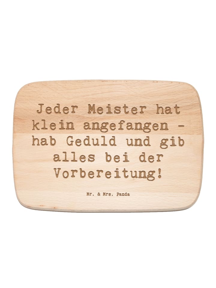 Schneidebrett Holz Spruch Wettkampfvorbereitung... in Transparent